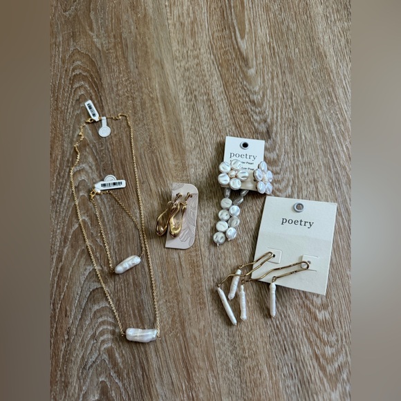 Poetry Jewelry - Poetry Gold freshwater pearl jewelry lot